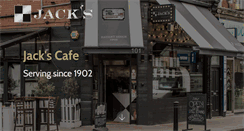 Desktop Screenshot of jacks-cafe.com